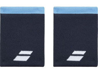 Напульсник теннисный Babolat Logo Jumbo - небесный