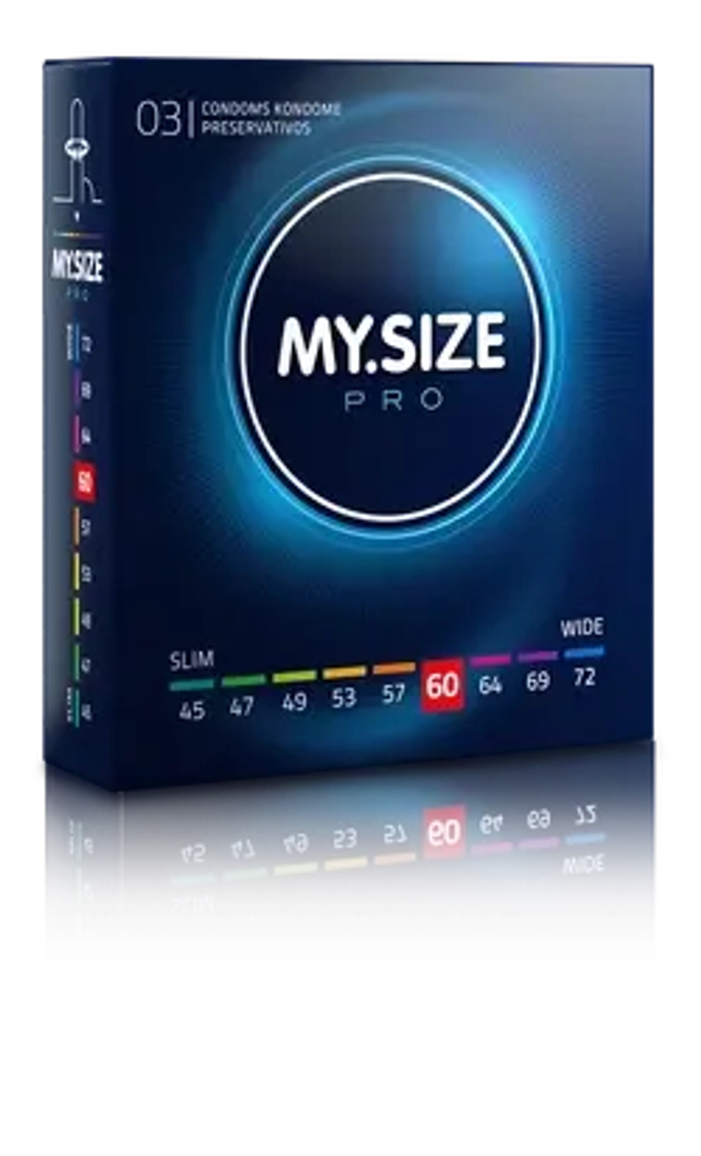 Презервативы My.Size 3 шт. размер 60 мм.