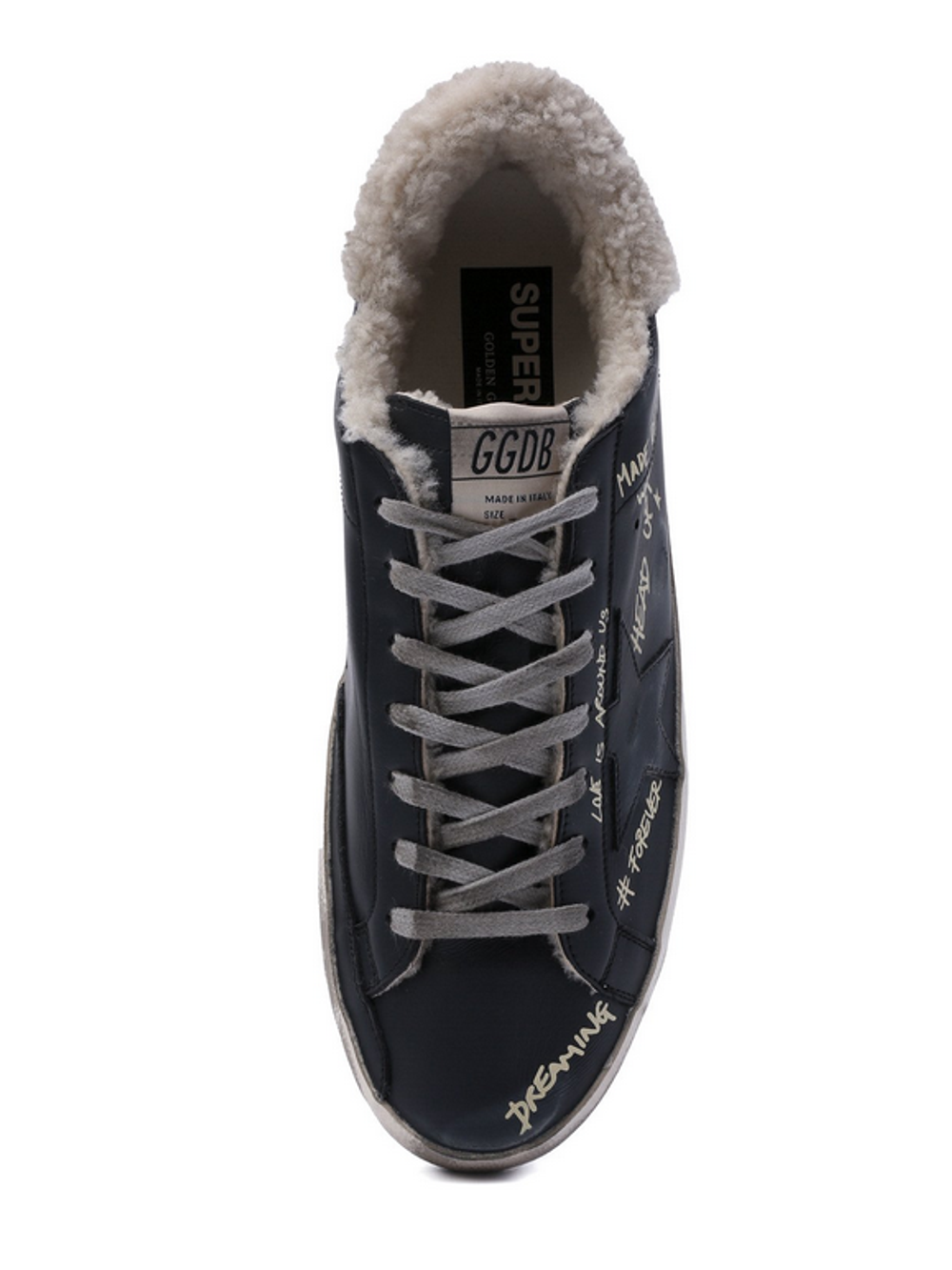 Кеды Мужские Golden Goose Super Star Black 