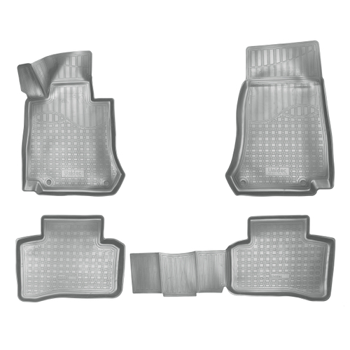 Ковры в салон Norplast/Unidec для Mercedes-Benz GLC Coupe в кузове C253 (2016-), Серый, арт.NPA11-C56-525-G