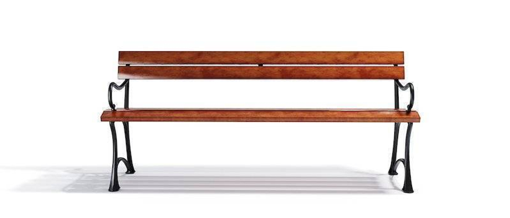 Скамейка чугунная «Ратио»