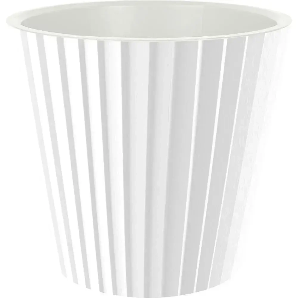 Горшок для цветов InGreen Sand D190мм, 3,3л c дренажной вставкой белый