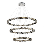 Светильник светодиодный, хром, прозрачный / дымчатый, DIAMANTA, LED,100W
