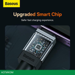 Кабель Baseus CoolPlay 1m White (CAKW000402)