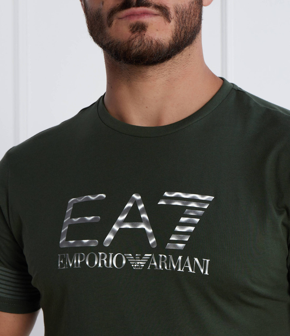 Футболка EA7 - зеленый(6RPT37 PJ3BZ)