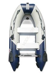 Лодка надувная Jet Force 380 SD Plywood ( бело-синий )