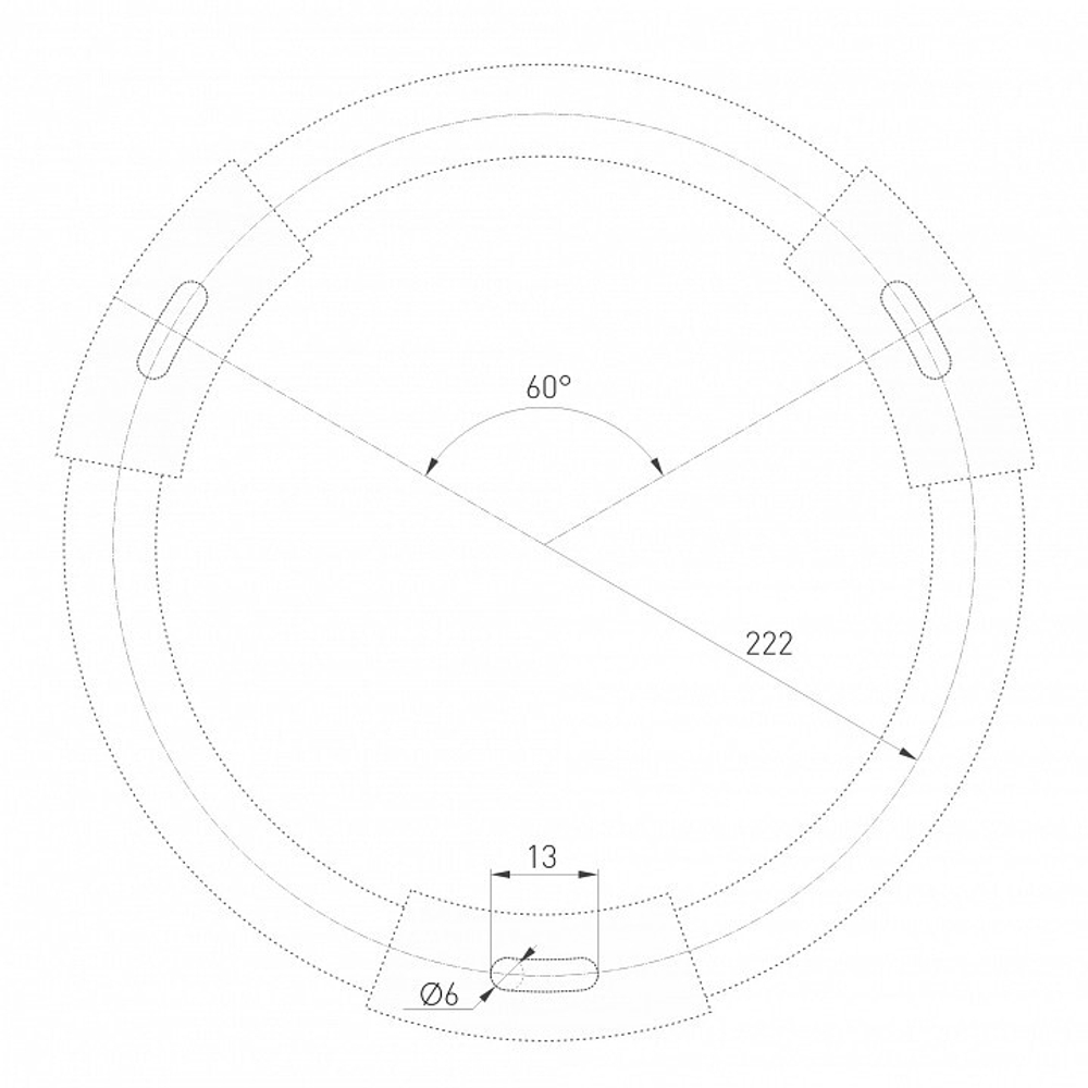 Накладной светильник Arlight RONDO 034819