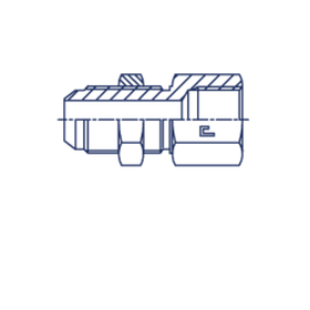 Соединение PD JIC 1.1/16 - BSP 3/4