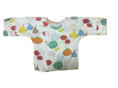 Распашонка с кнопкой на плече из кулирки (100% хлопок) на рост 56 см