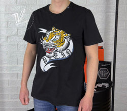 Футболка Philipp Plein Tiger Neck