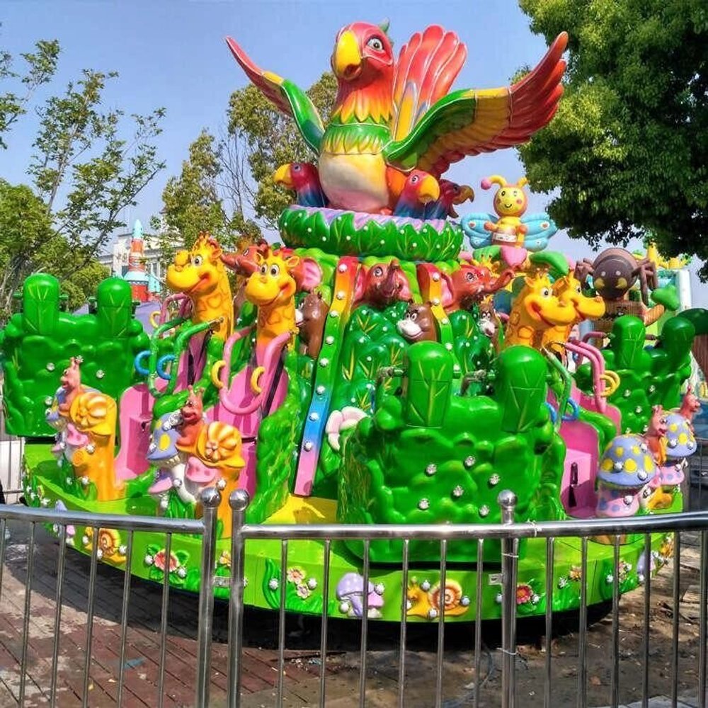 Карусель «Funny zoo» с установкой