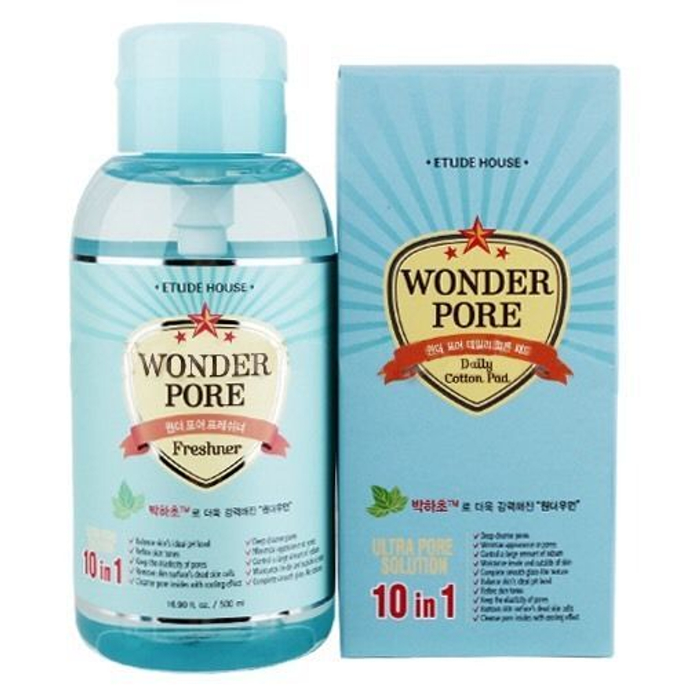 Etude House Wonder Pore Freshner 10 in 1 мультифункциональный тоник 10 в 1 для проблемной кожи