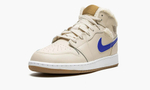 Air Jordan 1 Mid GS "Fleece Pearl White"