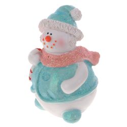 GAEM Фигурка декоративная "Снеговик", L5,5 W5,5 H8,5 см, 4в.