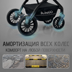 Модульная коляска BubaGO Lotta Thermo 3в1