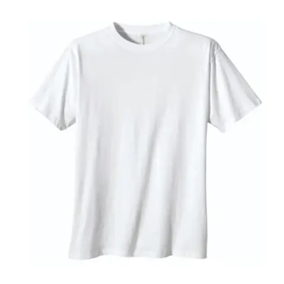 Футболка женская однотонная, белый цвет, р-р 52