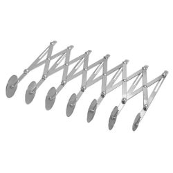 Нож роликовый для теста раздвижной, 7 лезвий, нерж. P.L. Proff Cuisine