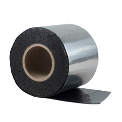 Лента кровельная битумная Шабашка, 15 см x 10 м, алюминий