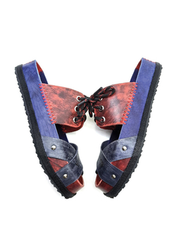 Шлёпанцы "Blue&Red"