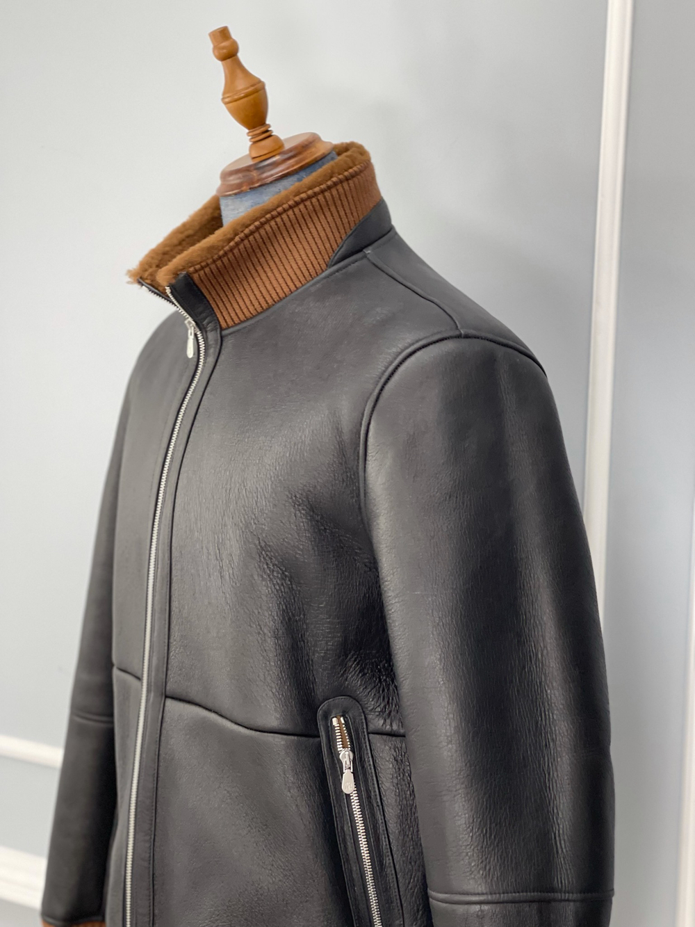 Мужская дубленка Brunello Cucinelli