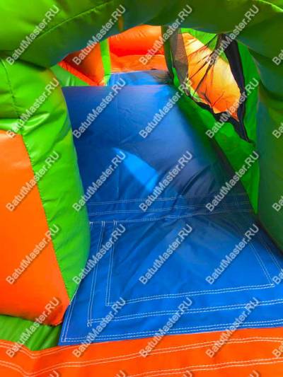 Коммерческий надувной батут "Большой зверинец" 9*5,5*7,7 м