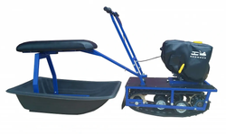 Мини-мотобуксировщик Альбатрос-М с фарой