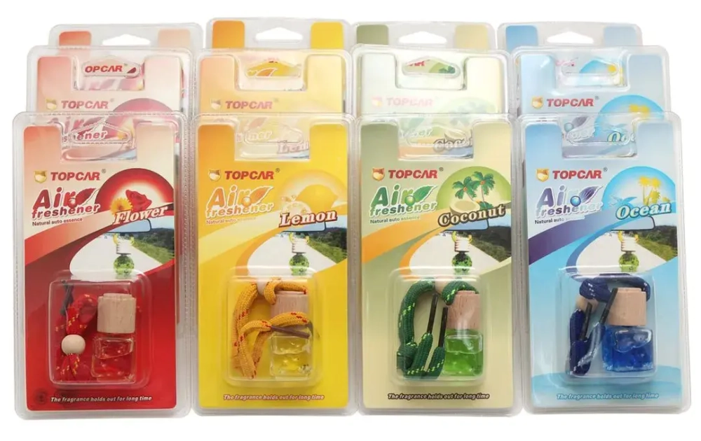 Ароматизатор TOP CAR DL-C045 бутылка с деревянной крышкой (24шт/коробка)