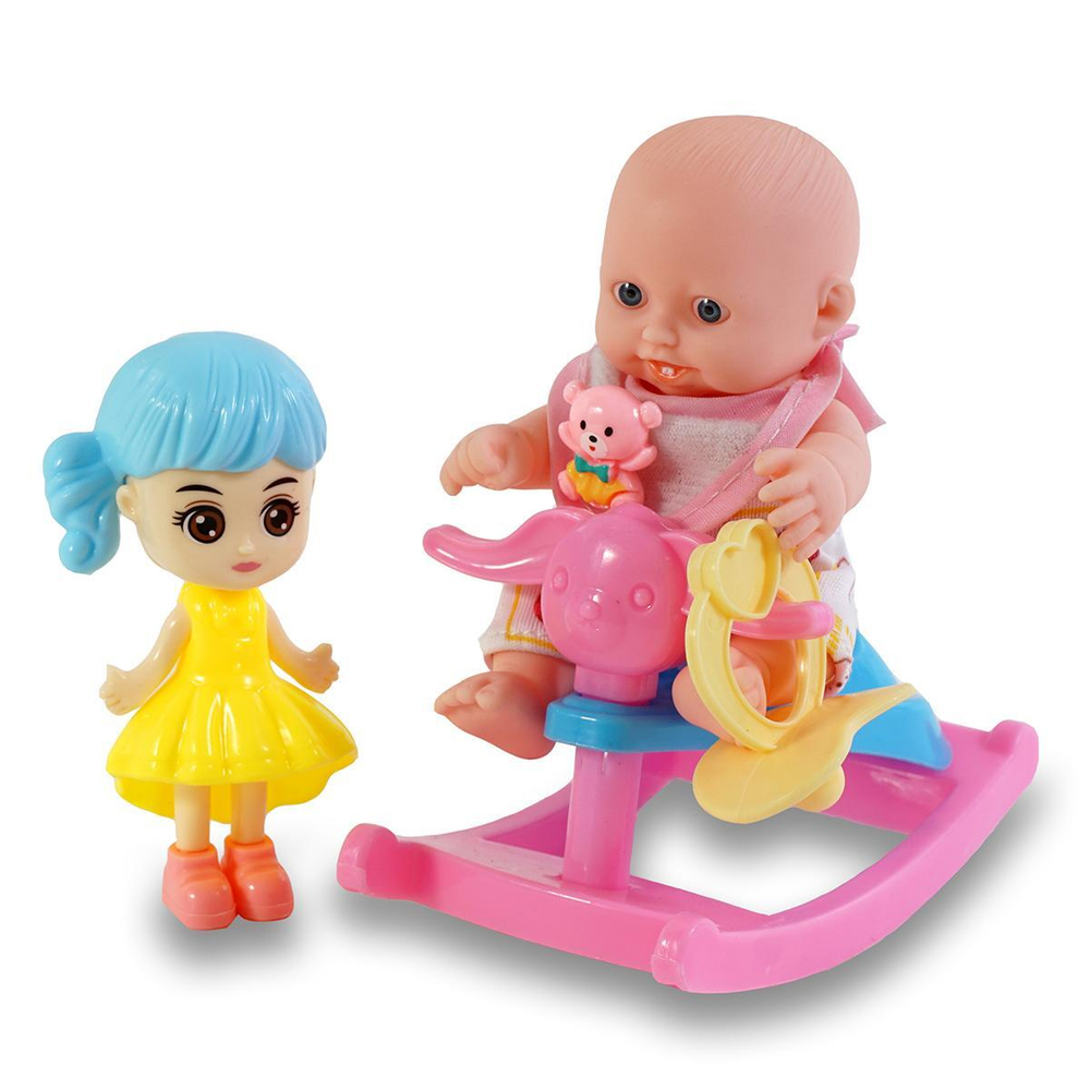 Пупс с аксесс., пакет 0812-205