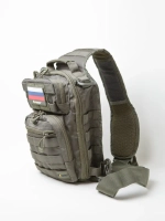 Тактический Рюкзак-сумка GONGTEX однолямочный Олива