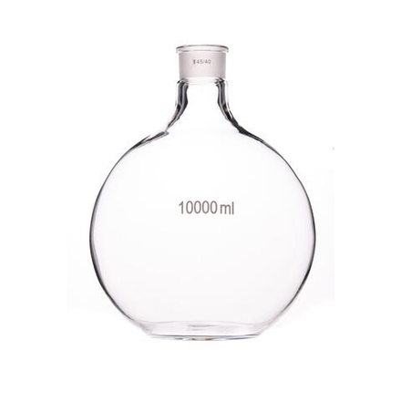 Колба плоскодонная, 10000 мл, шлиф 45/40
