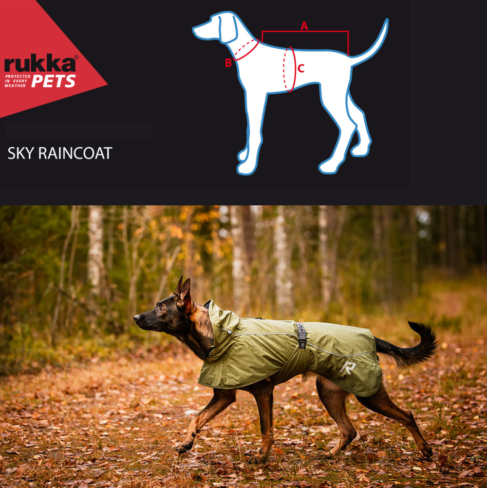 Попона Pets Sky rain coat Rukka