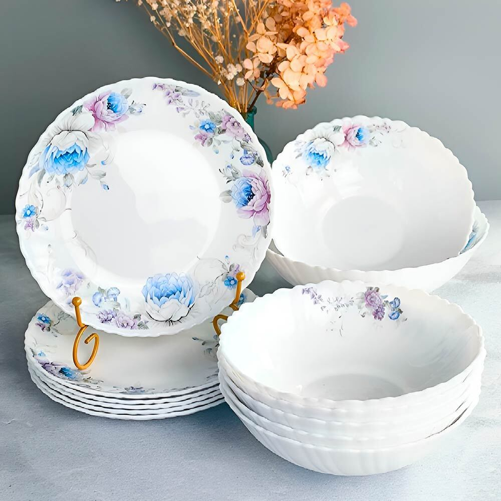 Столовый набор 13 предметов "Виолет" стеклокерамика, Jewel 7326