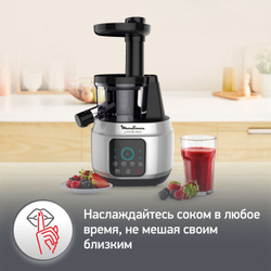 Шнековая соковыжималка Moulinex Juice & Clean ZU420E10