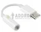 Переходник Type-C / AUX 3.5mm с питанием (C&amp;Q 004) White
