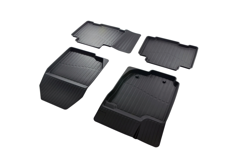 Коврики резиновые в салон 3D LUX для Toyota Rav4 (2013-2019) SRTK.3D.TY.RAV.13G.02X15