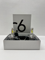 H4 / Автомобильные светодиодные лампы, H4, 36W, 3800 Lm, 12 вольт, LED Headlight C6, Серия СИ Шесть, TG (2 шт. / комплект)