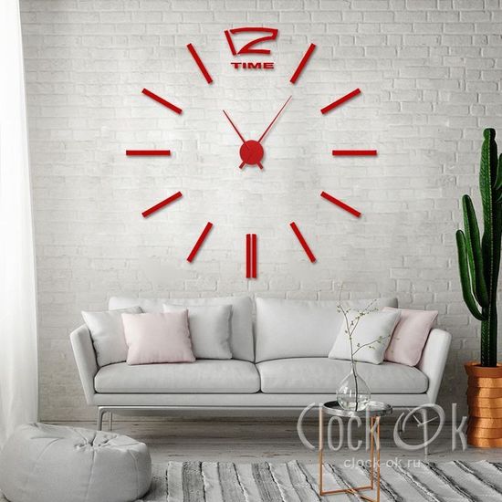 Настенные 3D часы Hard Wall