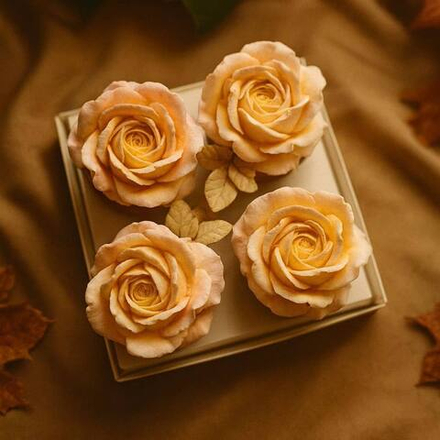 Набор зефирных горшочков с яблочным конфитюром