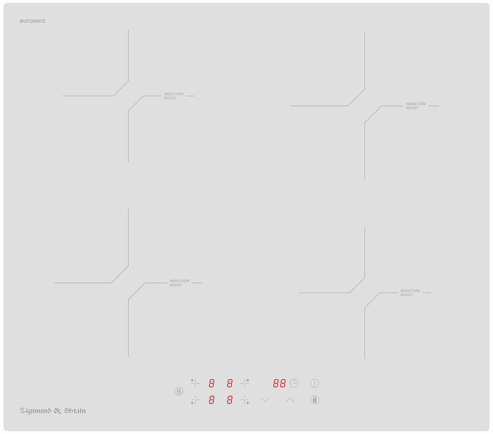 Электрическая варочная панель Zigmund & Shtain CI 33.6 W