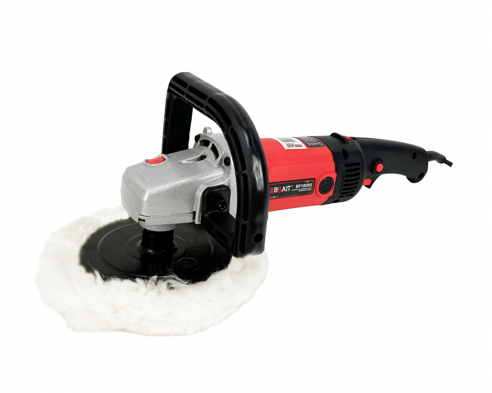 Машина шлифовальная полировальная BP180RS PRO(1200Вт, d диска 180мм.,600-3000об/мин)