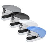 Степлер №10, Berlingo, до 20л, энергосберегающий, пластиковый корпус, ассорти, 1шт.