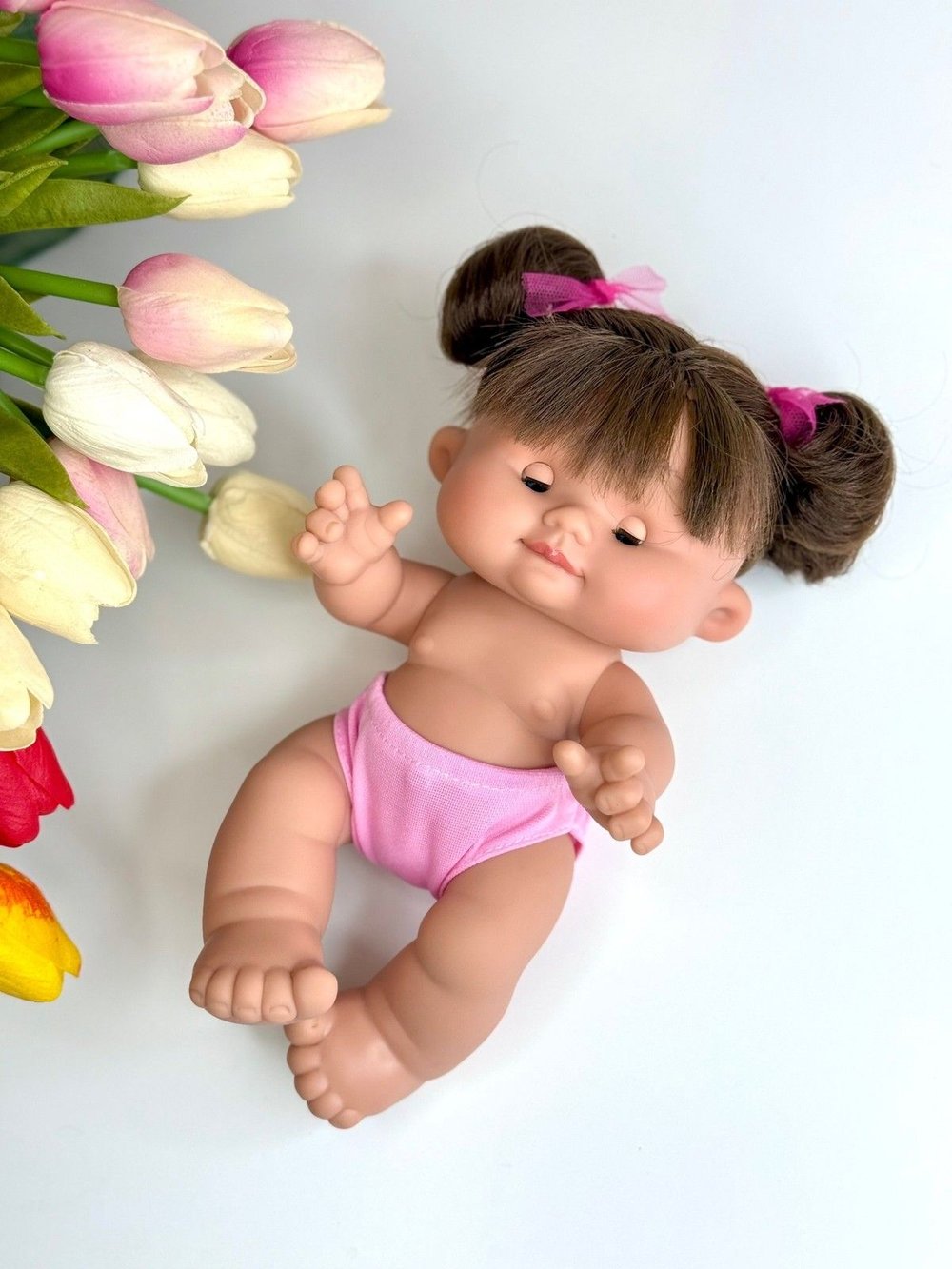 Пупс Nines 26см PEPOTE с закрывающими глазками (N804B6)