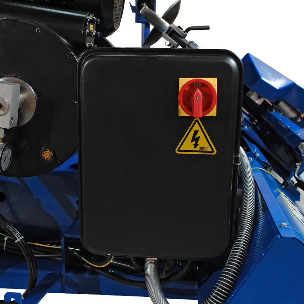 Станок шиномонтажный ROSSVIK V-57A для груз. автошин, до 46" (с удл. до 56"), 380В Цвет синий RAL500