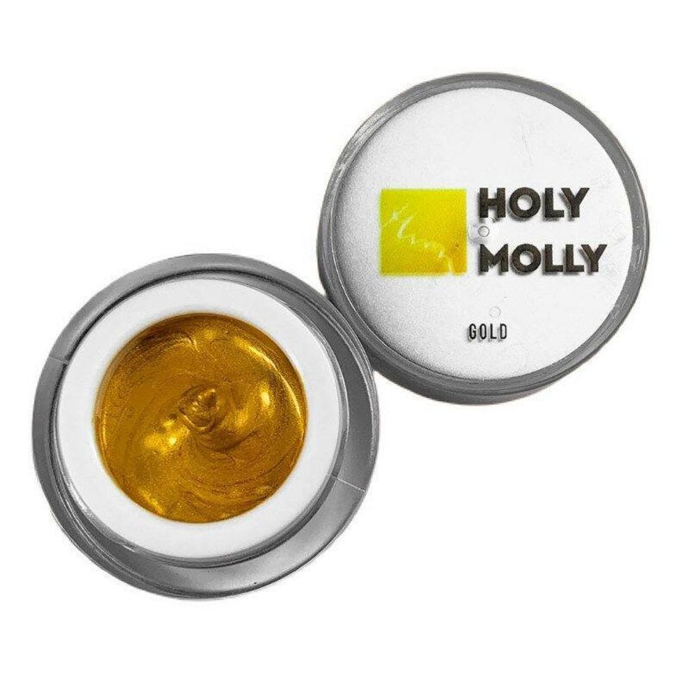 Holy Molly Гель-краска золото, 5г