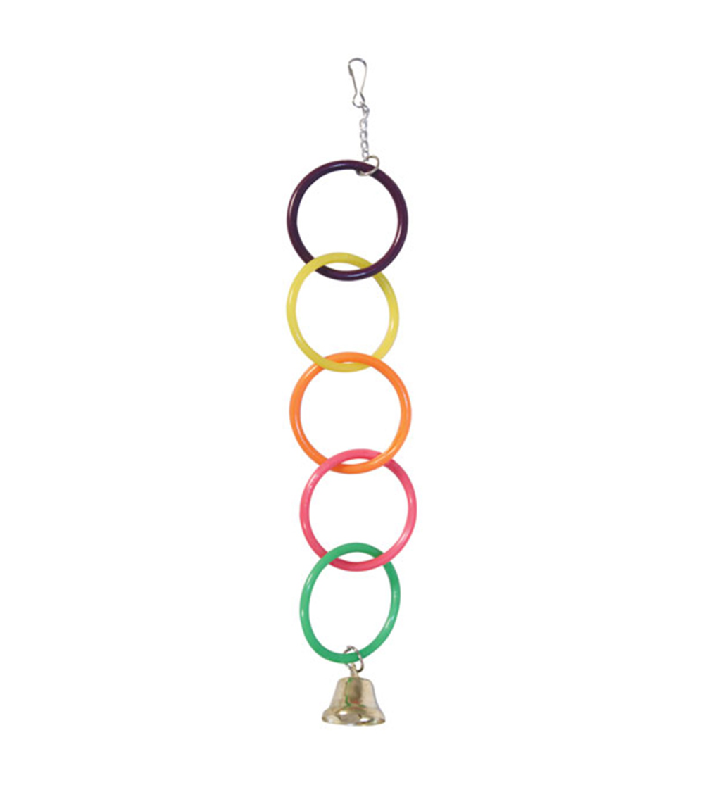Игрушка для птиц "Кольца", 270*d50мм, Triol
