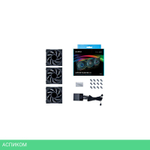 Комплект вентиляторов для корпуса Lian Li Uni Fan TL LCD 120 Black 3шт (G99.12TLLCD3B.00)