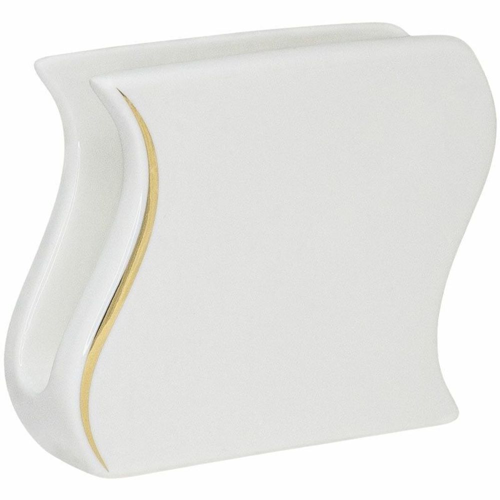 Lenardi 108-127 Салфетница АНХЕЛИКА в под.уп.(х36) Фарфор