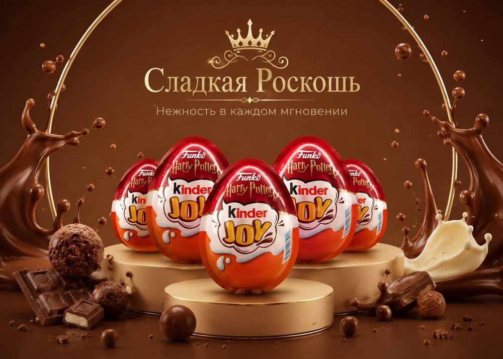 Kinder Джой Гарри Поттер. 1 шт