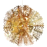 Украшение фольгированное «Снежный шар» d-30 см, Шампань