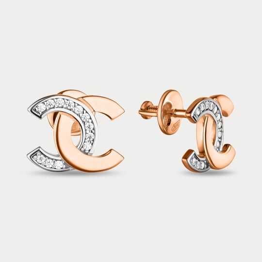 Серьги золотые